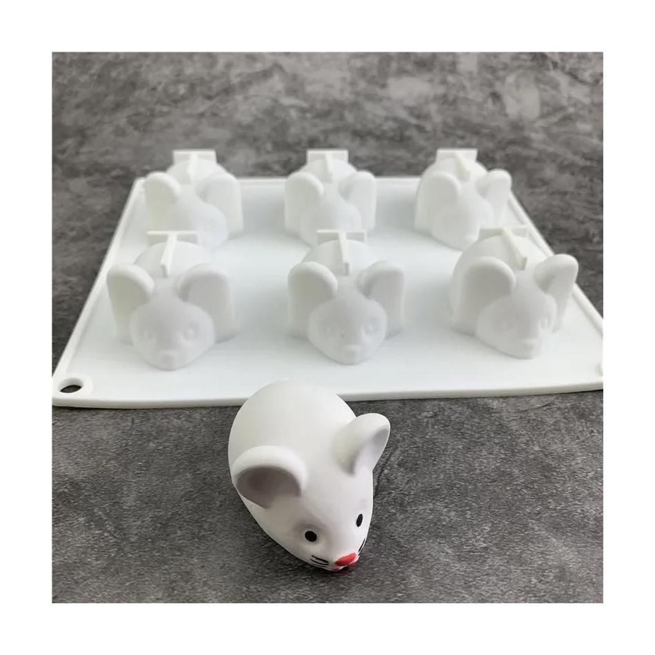 1 шт. милая форма для мыши, му – обзор и цена Bunny Cake Mold