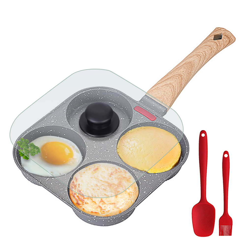 Сковорода для жарки яиц на 4 ч – обзор и цена Egg Waffle Pan