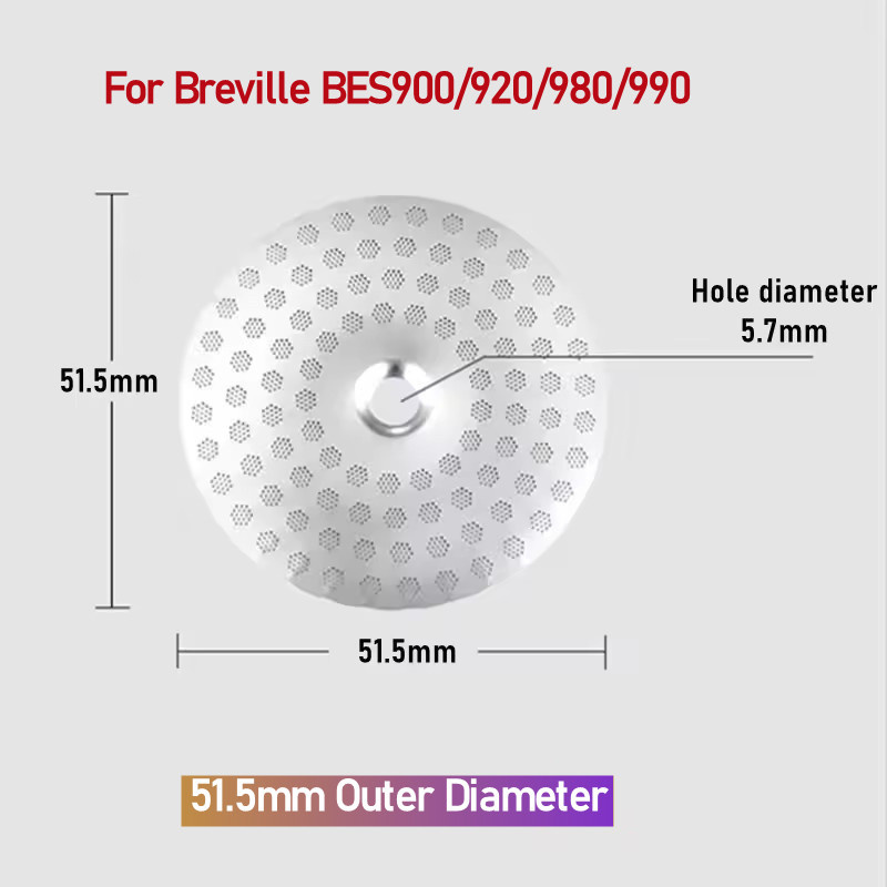 Сетка из нержавеющей стали для – обзор и цена Breville Espresso Bes870