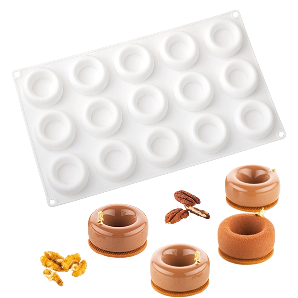 Формы для шоколада и десертов  – обзор и цена Donut Mold Silicone