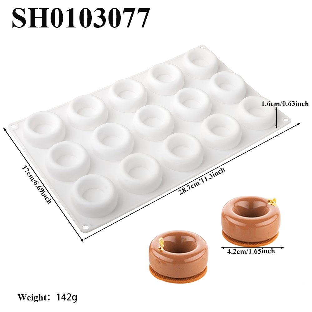 Формы для шоколада и десертов  – обзор и цена Donut Mold Silicone