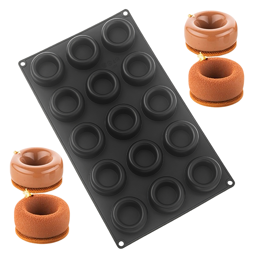 Формы для шоколада и десертов  – обзор и цена Donut Mold Silicone