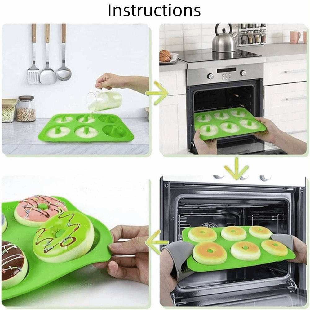 Новая силиконовая форма для по – обзор и цена Donut Mold Silicone